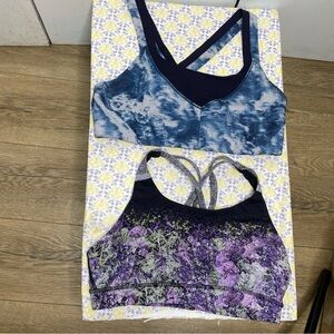 Lululemon bundle of two sports bra size 8